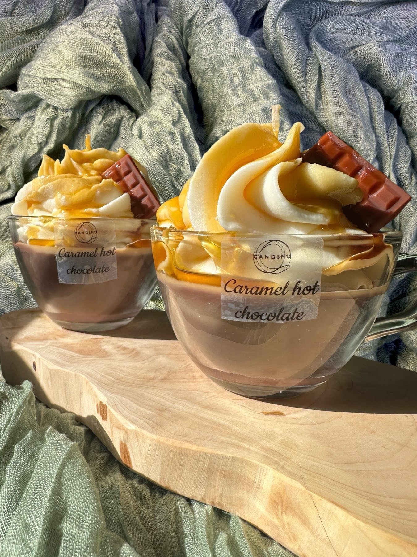 Caramel hot chocolate