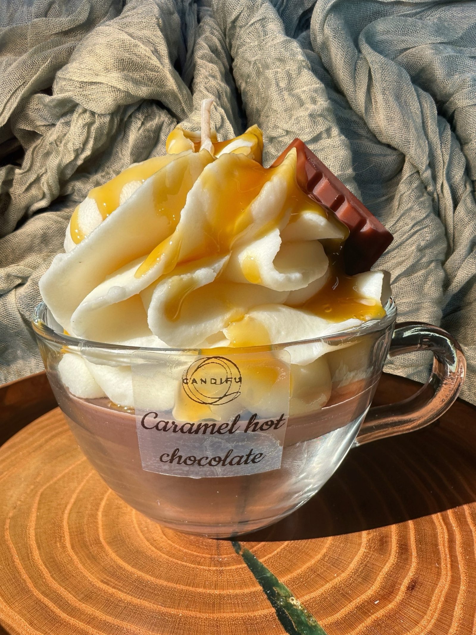 Caramel hot chocolate