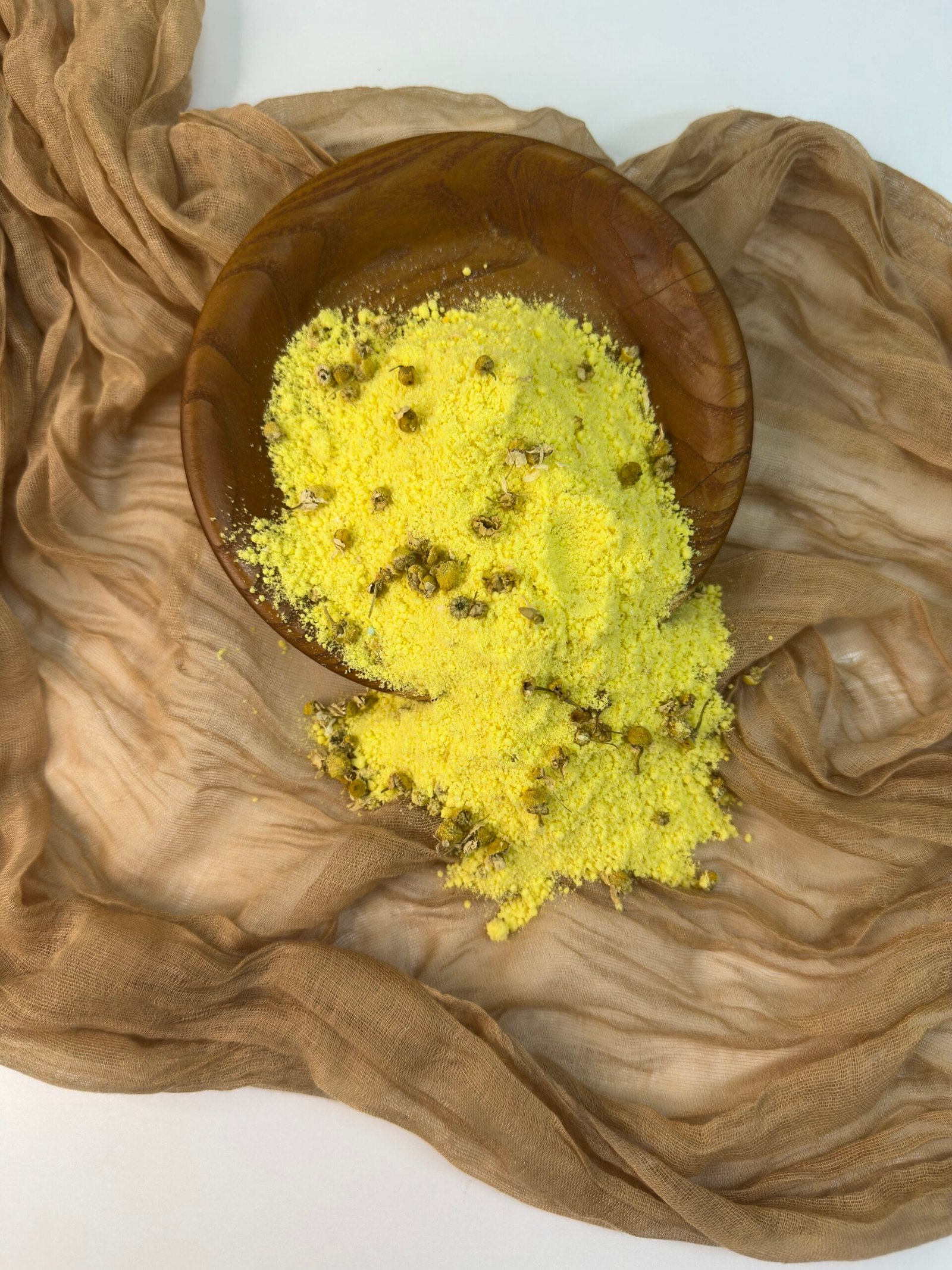 Golden Serenity Bath Bomb Powder
