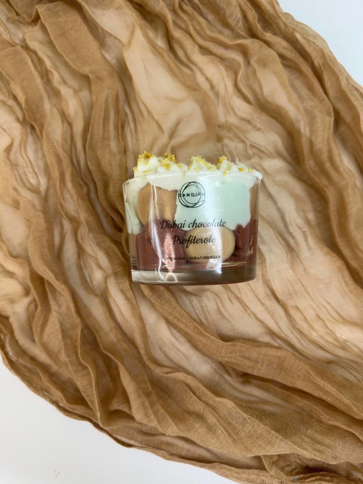 Dubai Chocolate Profiterole