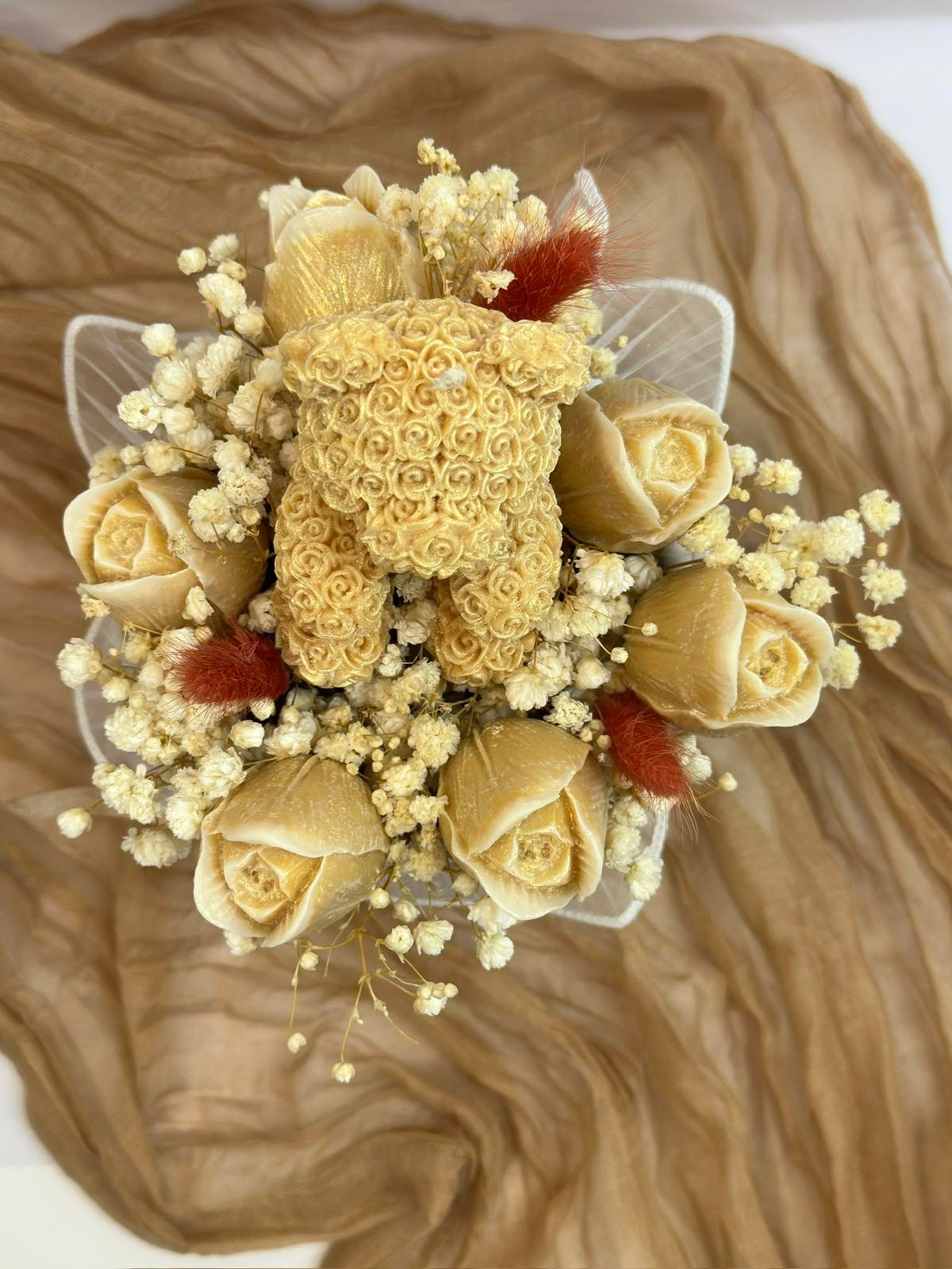 Golden Bear- Χειροποίητη Σύνθεση Φυτικών Κεριών