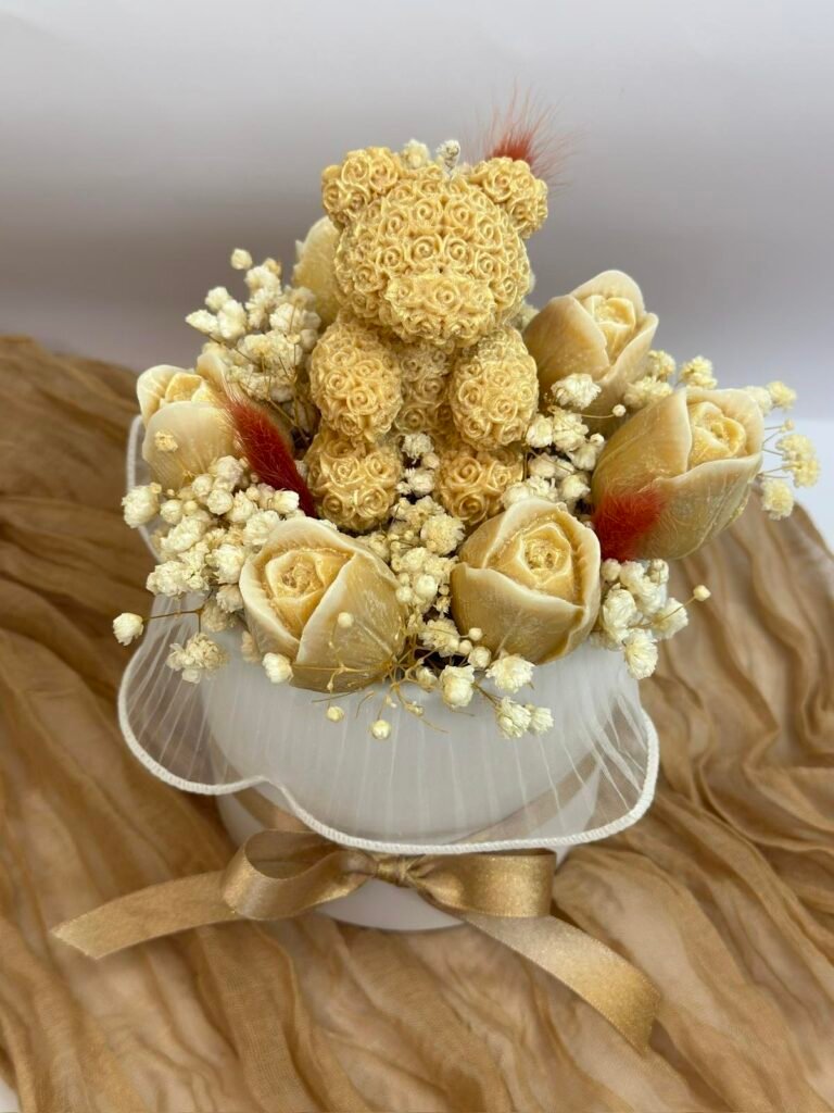 Golden Bear- Χειροποίητη Σύνθεση Φυτικών Κεριών