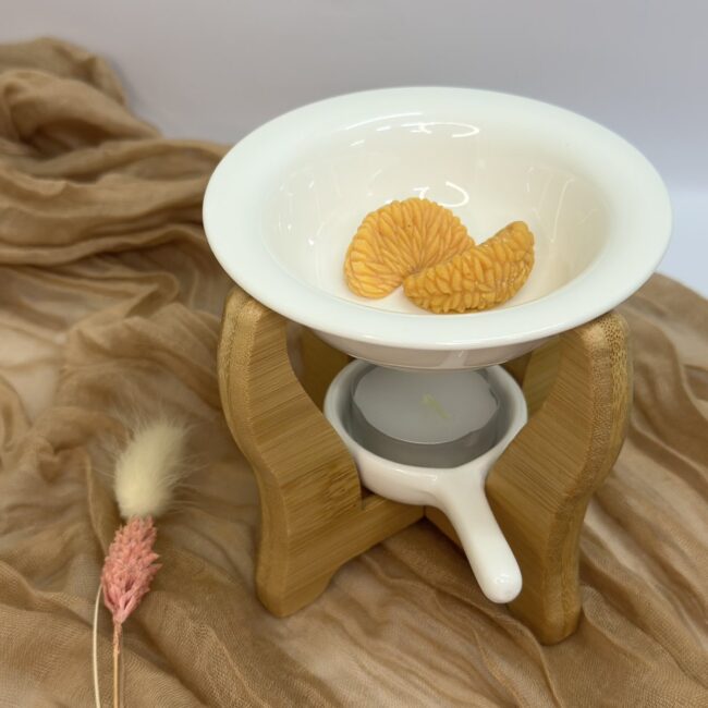 Κεραμικός Αρωματιστής με Ξύλινη Βάση