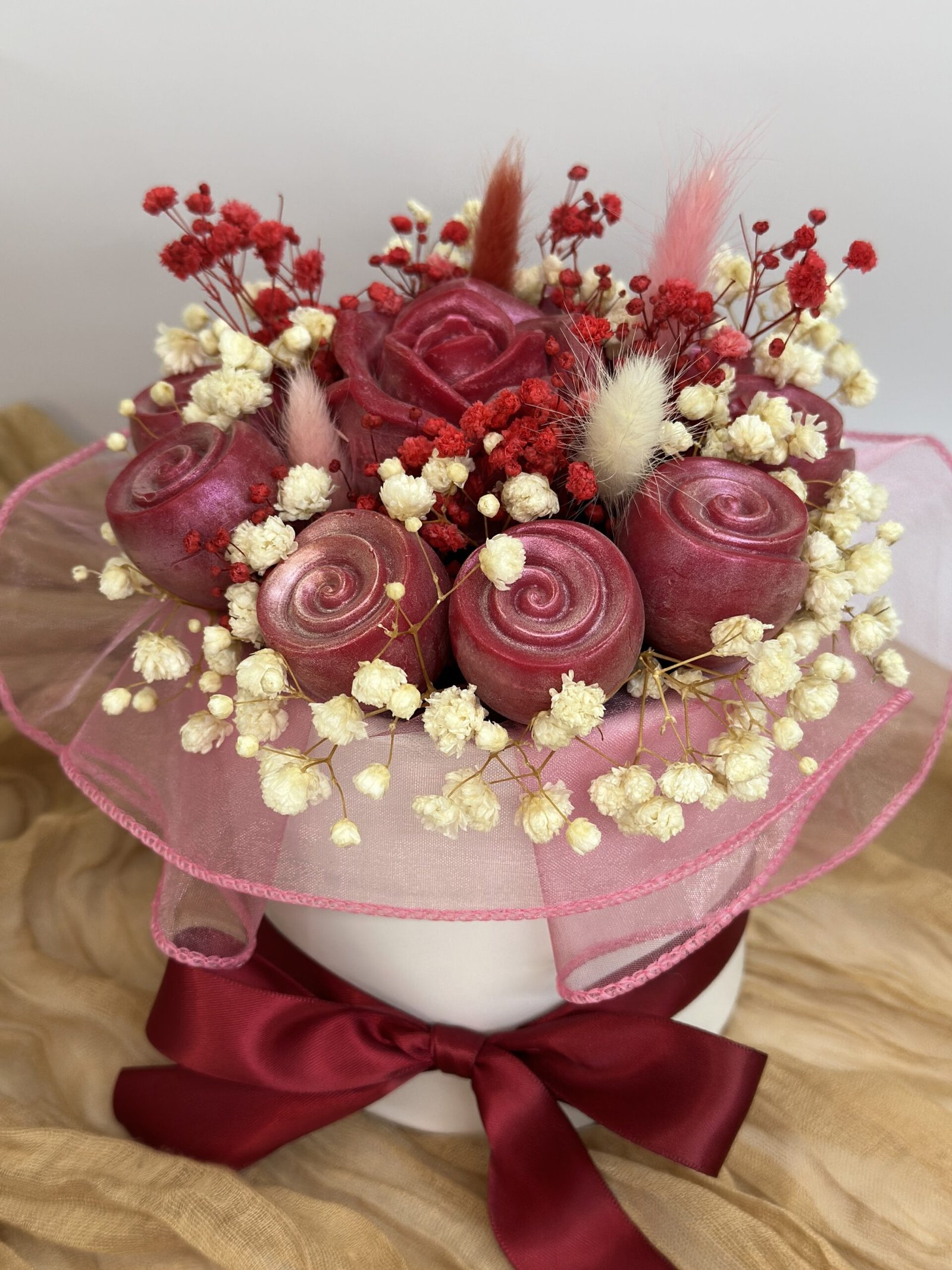 Roses II - Χειροποίητη Σύνθεση Φυτικών Κεριών