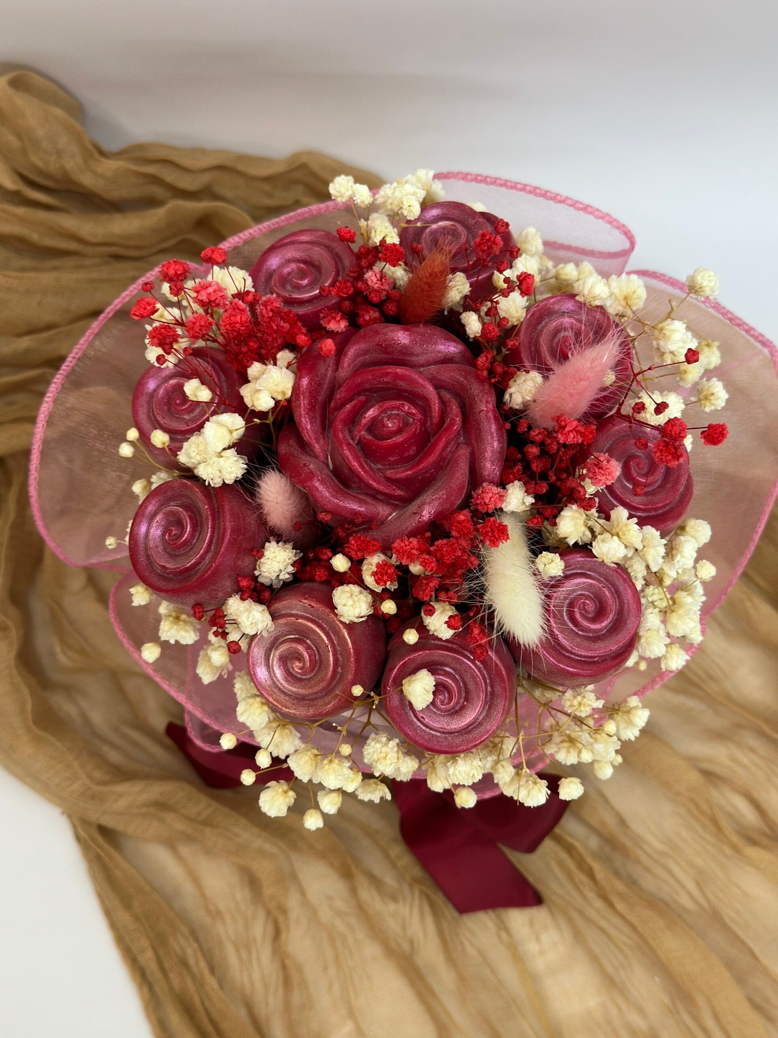 Roses II - Χειροποίητη Σύνθεση Φυτικών Κεριών