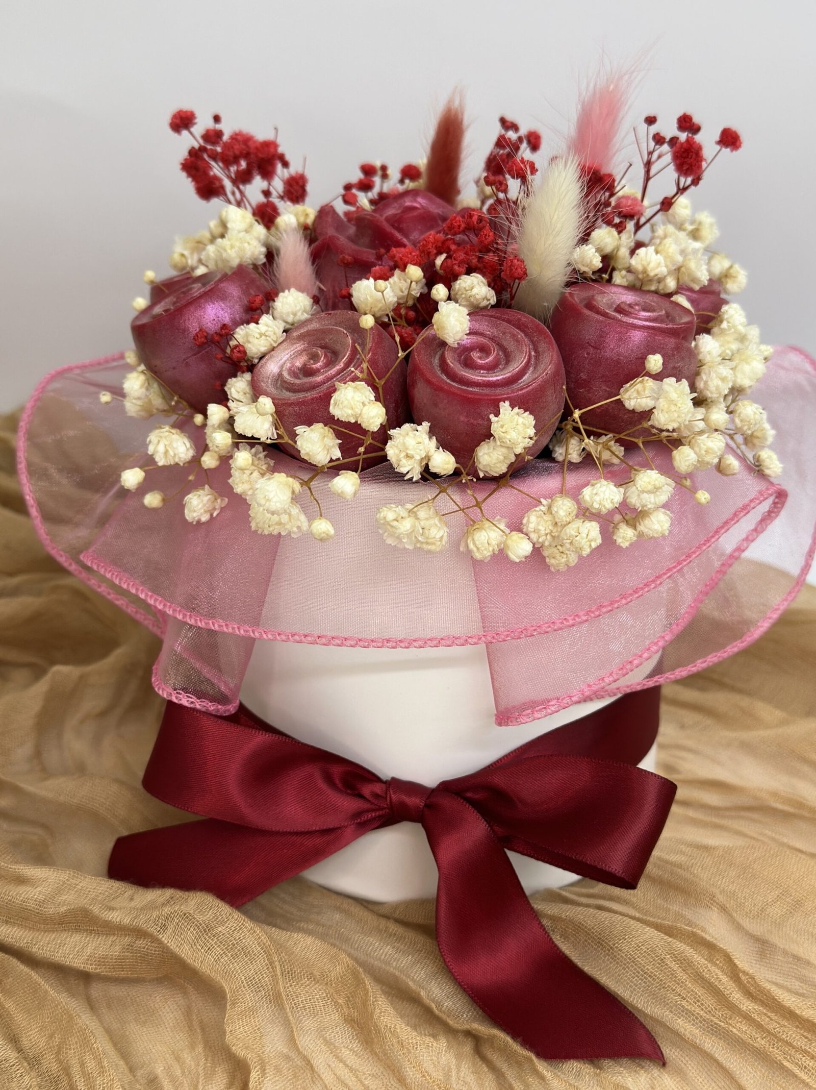 Roses II - Χειροποίητη Σύνθεση Φυτικών Κεριών