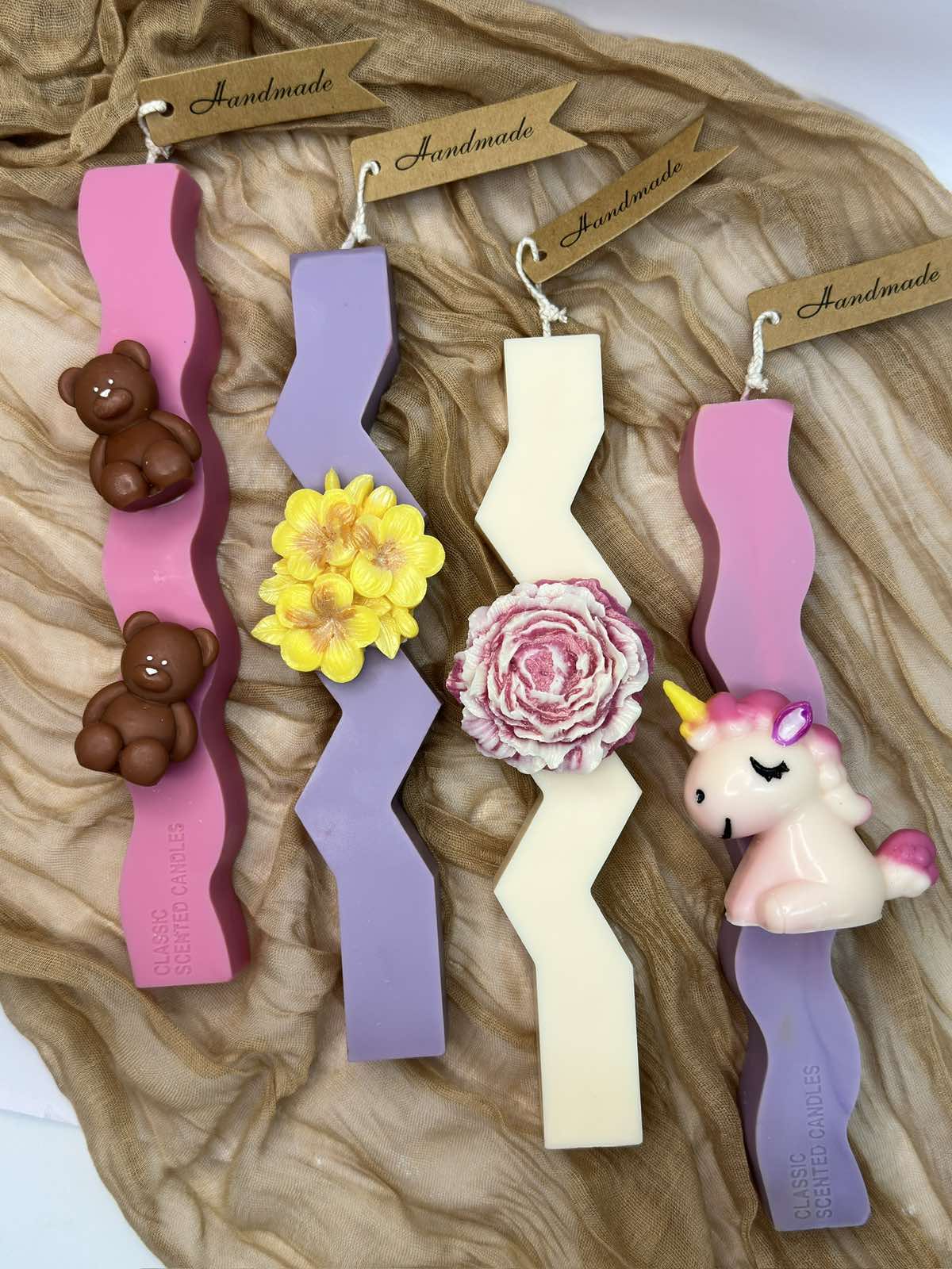 Πασχαλινή λαμπάδα ΡΟΖ ΟΜΑΔΙΚΗ