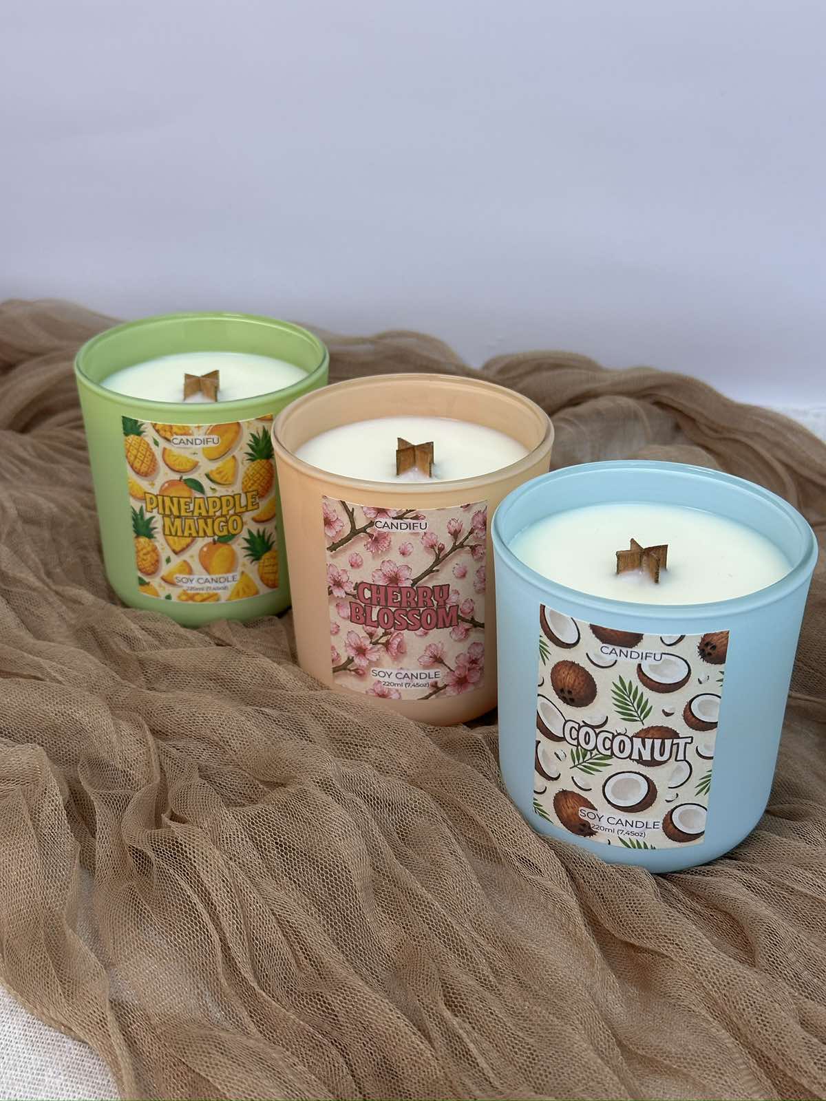 Coconut & pineapple mango & cherry blossom