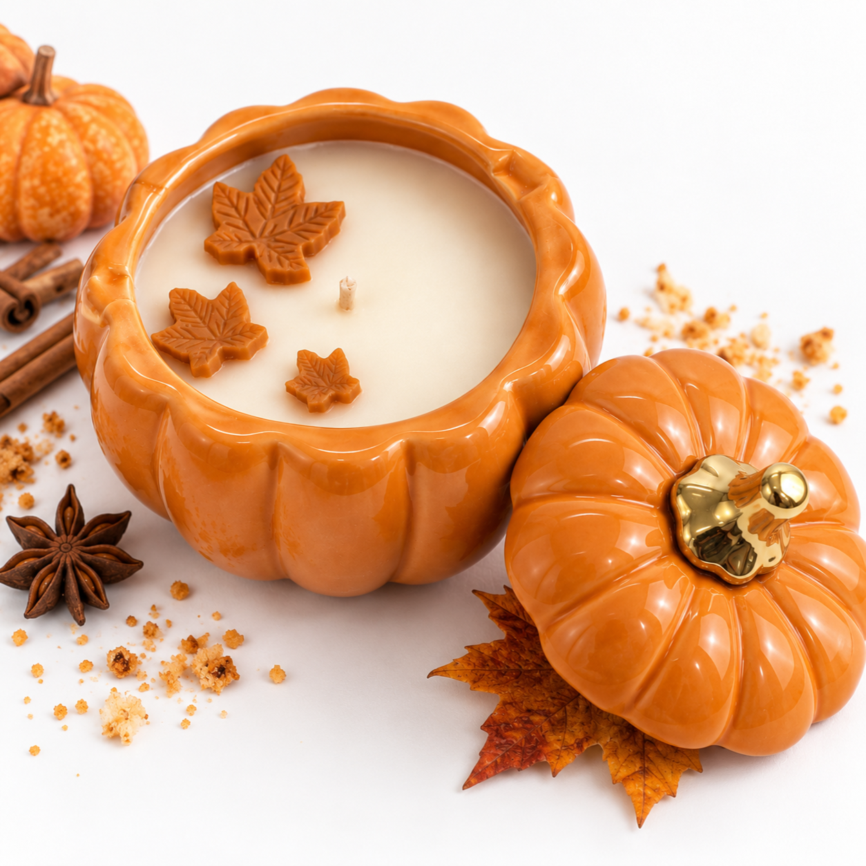 Pumpkin Muffin (Κεραμική Κολοκύθα)